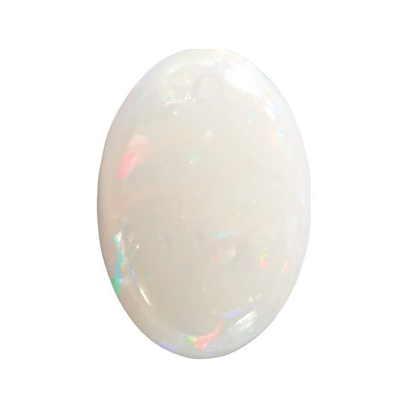 7x5 mm natural white opal, oval cut | Sapphire Row · cut7