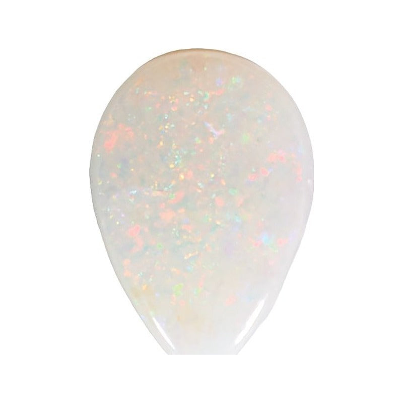 7x5 mm natural white opal, pear cut | Sapphire Row · cut7