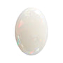 8x6 mm natural white opal, oval cut | Sapphire Row · cut7