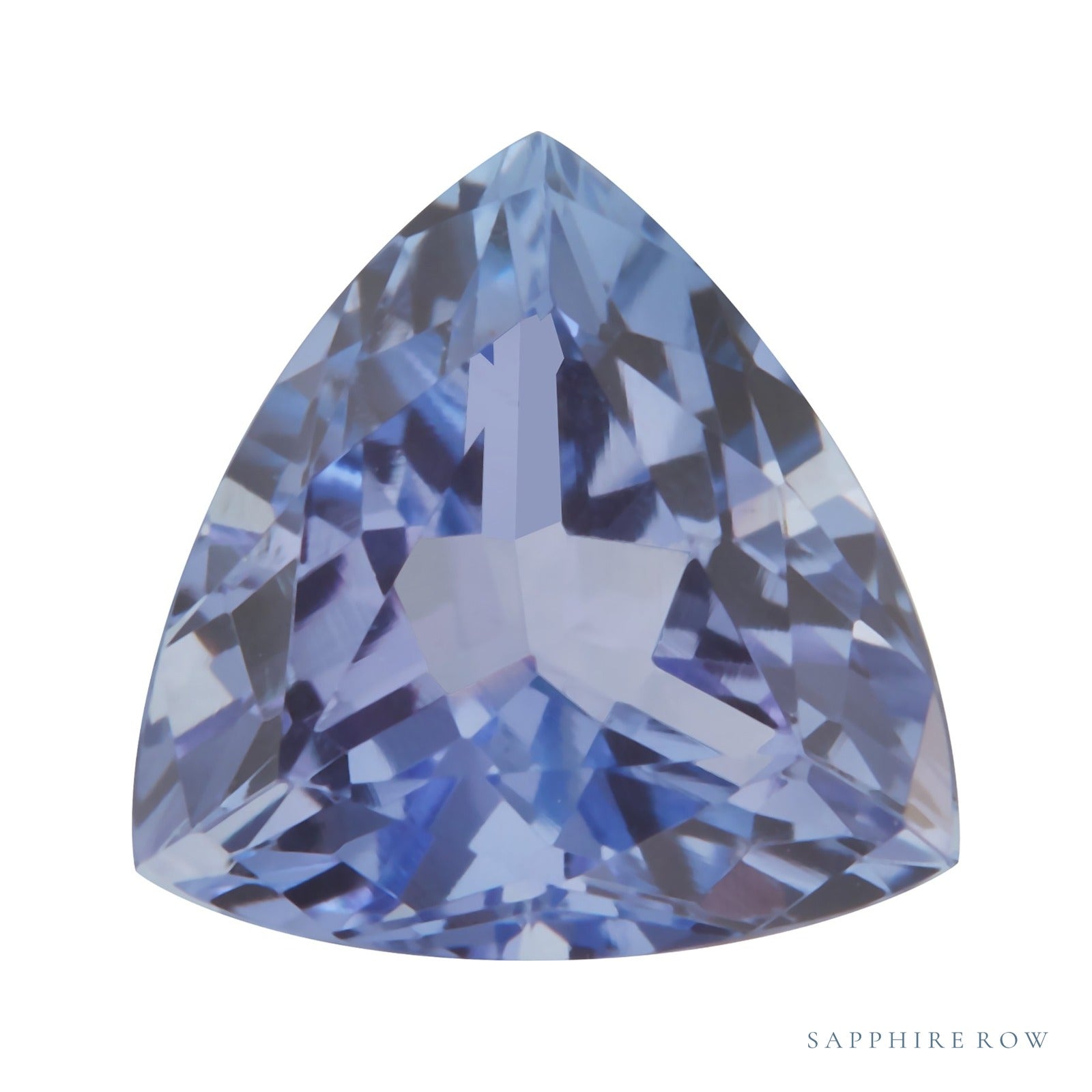 4 mm natural purple tanzanite, trillion cut | Sapphire Row · cut7