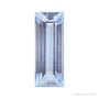 5x2 mm natural purple tanzanite, straight baguette cut | Sapphire Row · cut4