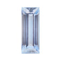 5x2 mm natural violetish blue tanzanite, straight baguette cut | Sapphire Row · cut7