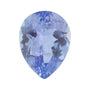 4x3 mm natural violetish blue tanzanite, pear cut | Sapphire Row · cut7