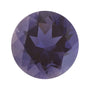 6 mm natural purple iolite, round cut | Sapphire Row · cut7