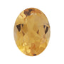 16x12 mm natural citrine, oval cut | Sapphire Row · cut7