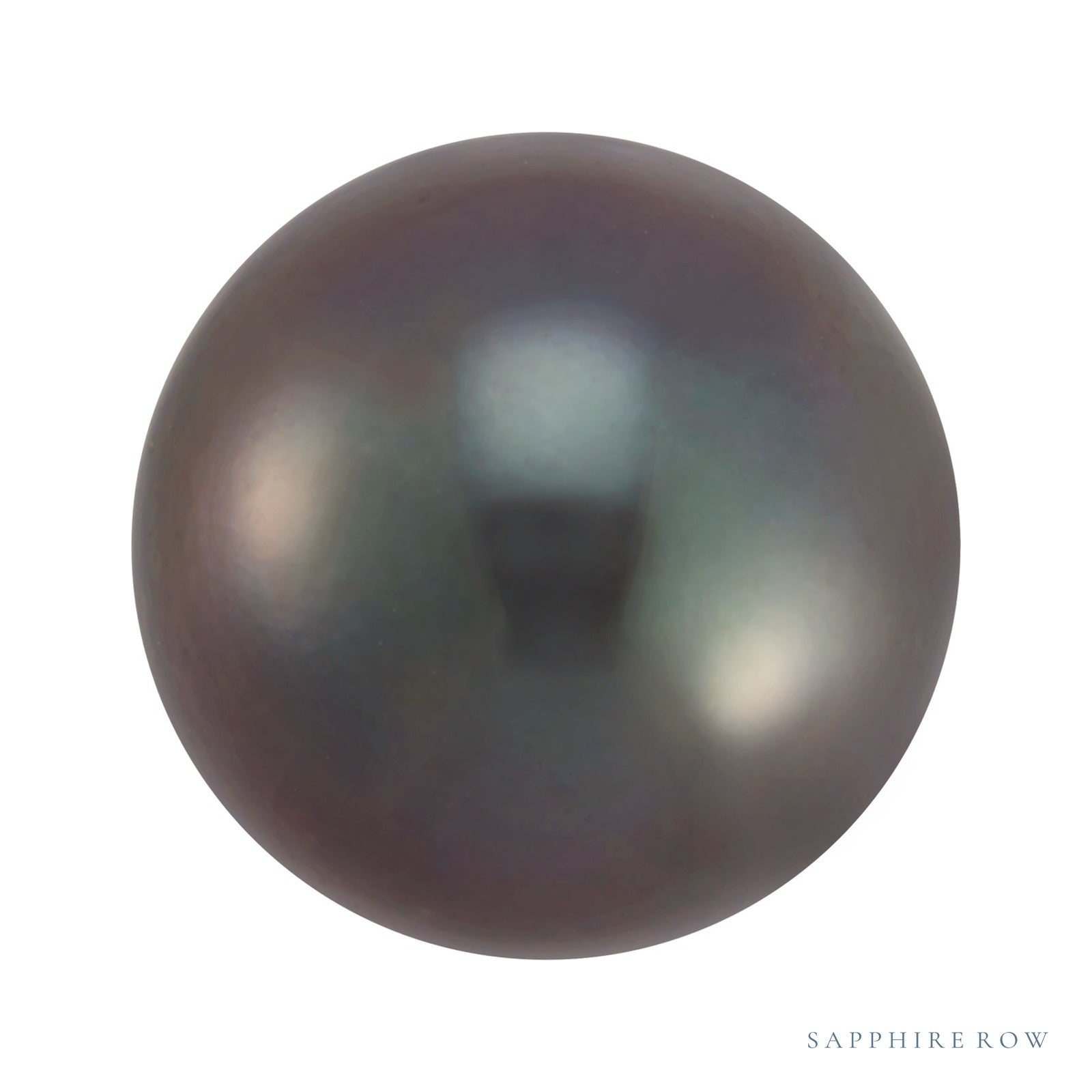 11 mm cultured pearl, round cut | Sapphire Row · cut4
