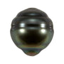 10 mm gray cultured Tahitian pearl, circlé shape | Sapphire Row · cut7