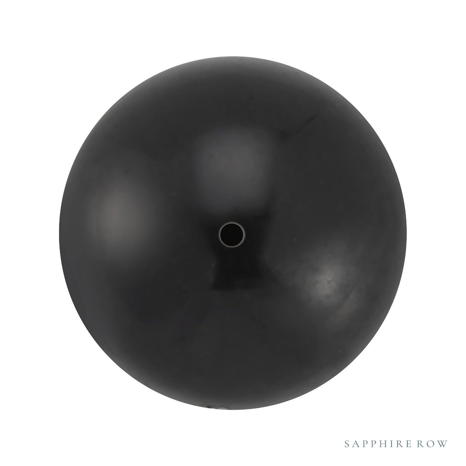 5 mm black cultured akoya pearl, round cut | Sapphire Row · cut4