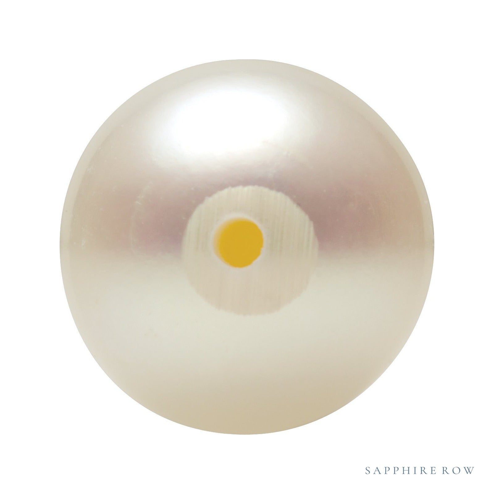 7 mm white cultured akoya pearl | Sapphire Row · cut4