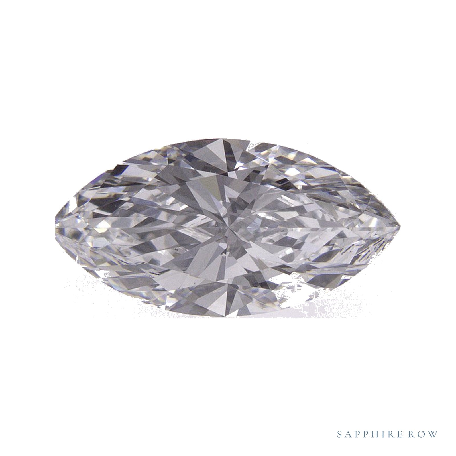 1.87 ct Marquise Lab-Grown Diamond – E VVS2 – Faceted Cut – IGI Certified — Sapphire Row · cut4