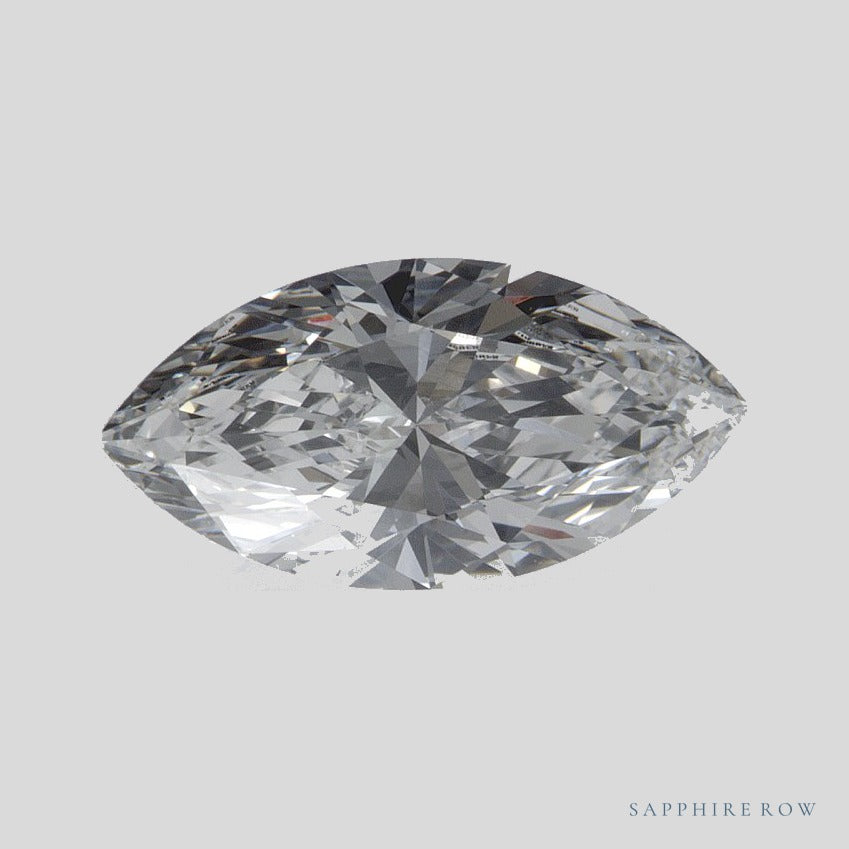 1.47 ct lab-grown diamond, marquise cut | Sapphire Row · cut4 · cut5