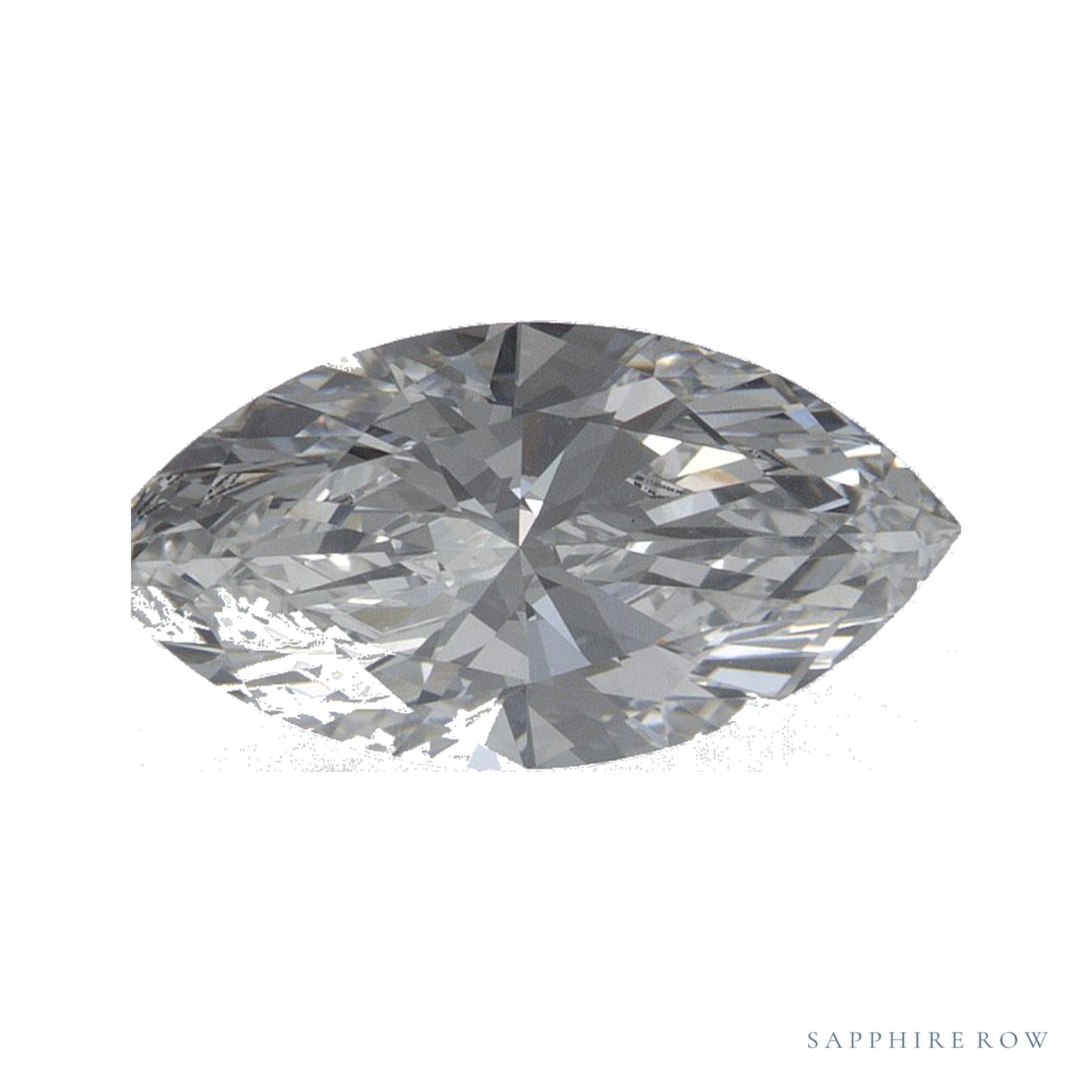 1.41 ct Marquise Lab-Grown Diamond – E VVS2 – Faceted Cut – IGI Certified — Sapphire Row · cut4