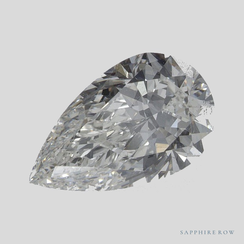 1.31 ct natural diamond, pear cut | Sapphire Row · cut4 · cut5