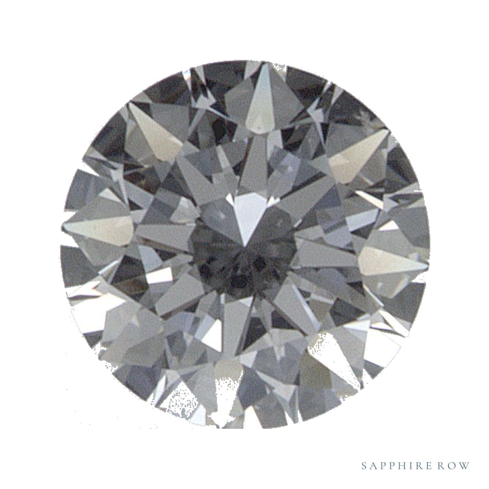 0.40 ct natural diamond, round cut | Sapphire Row · cut4