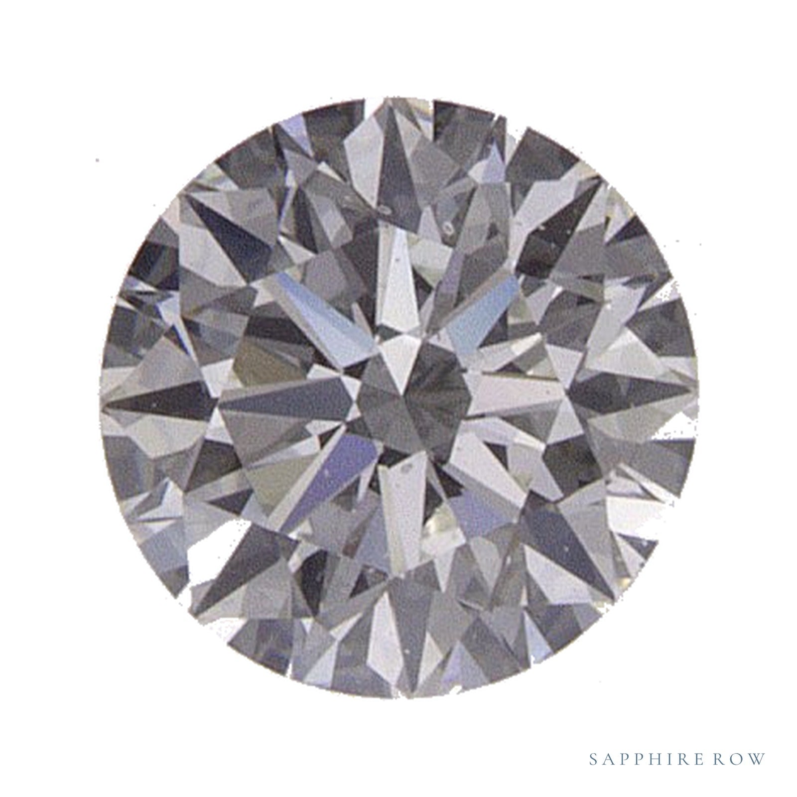 0.40 ct natural diamond, round cut | Sapphire Row · cut4