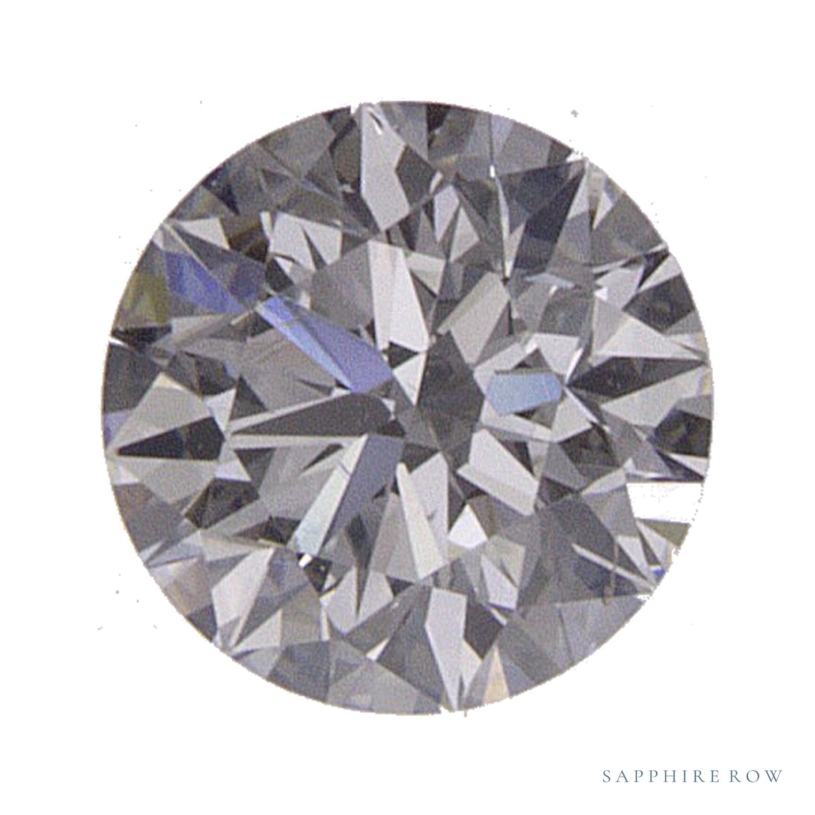 0.35 ct natural diamond, round cut | Sapphire Row · cut4