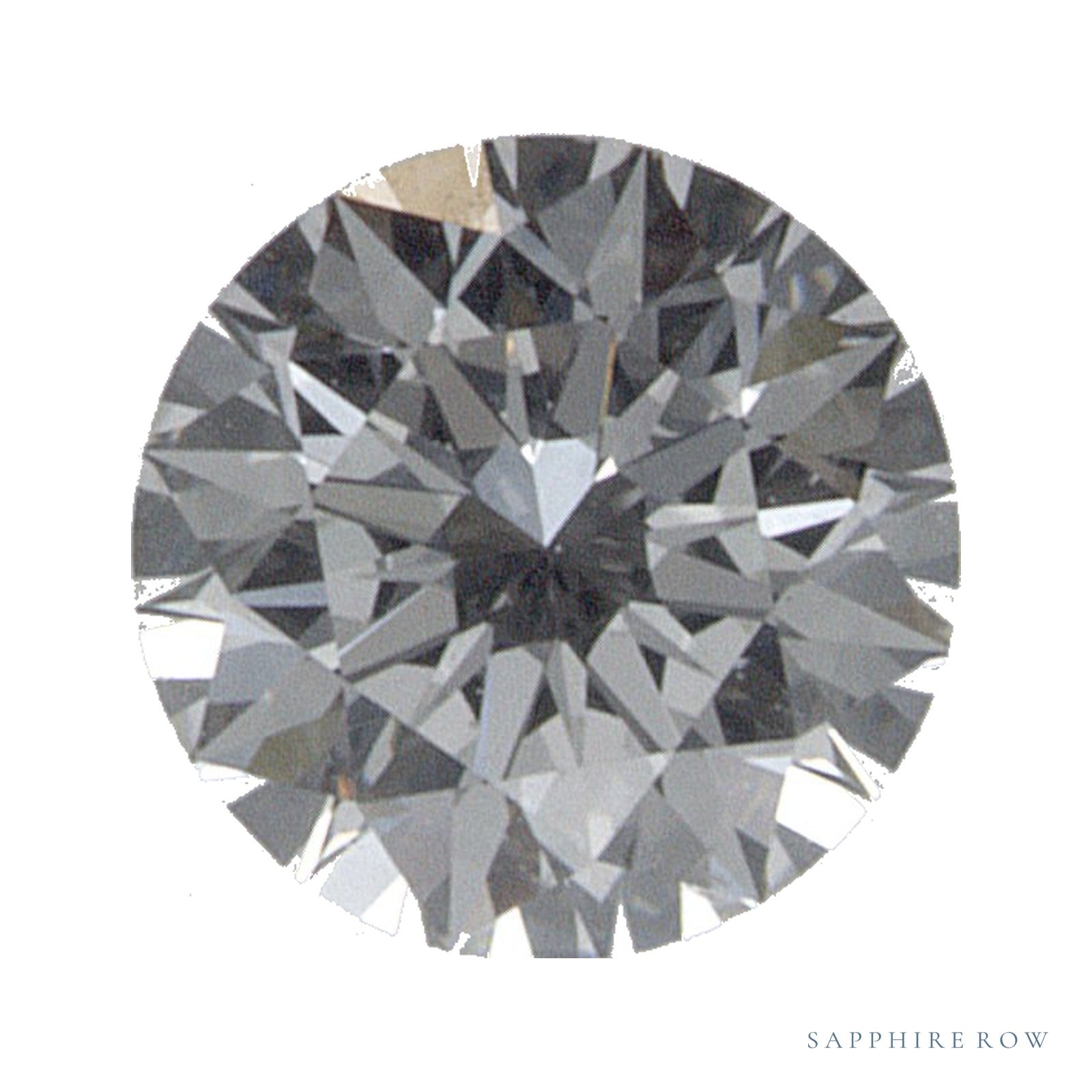 0.33 ct natural diamond, round cut | Sapphire Row · cut4