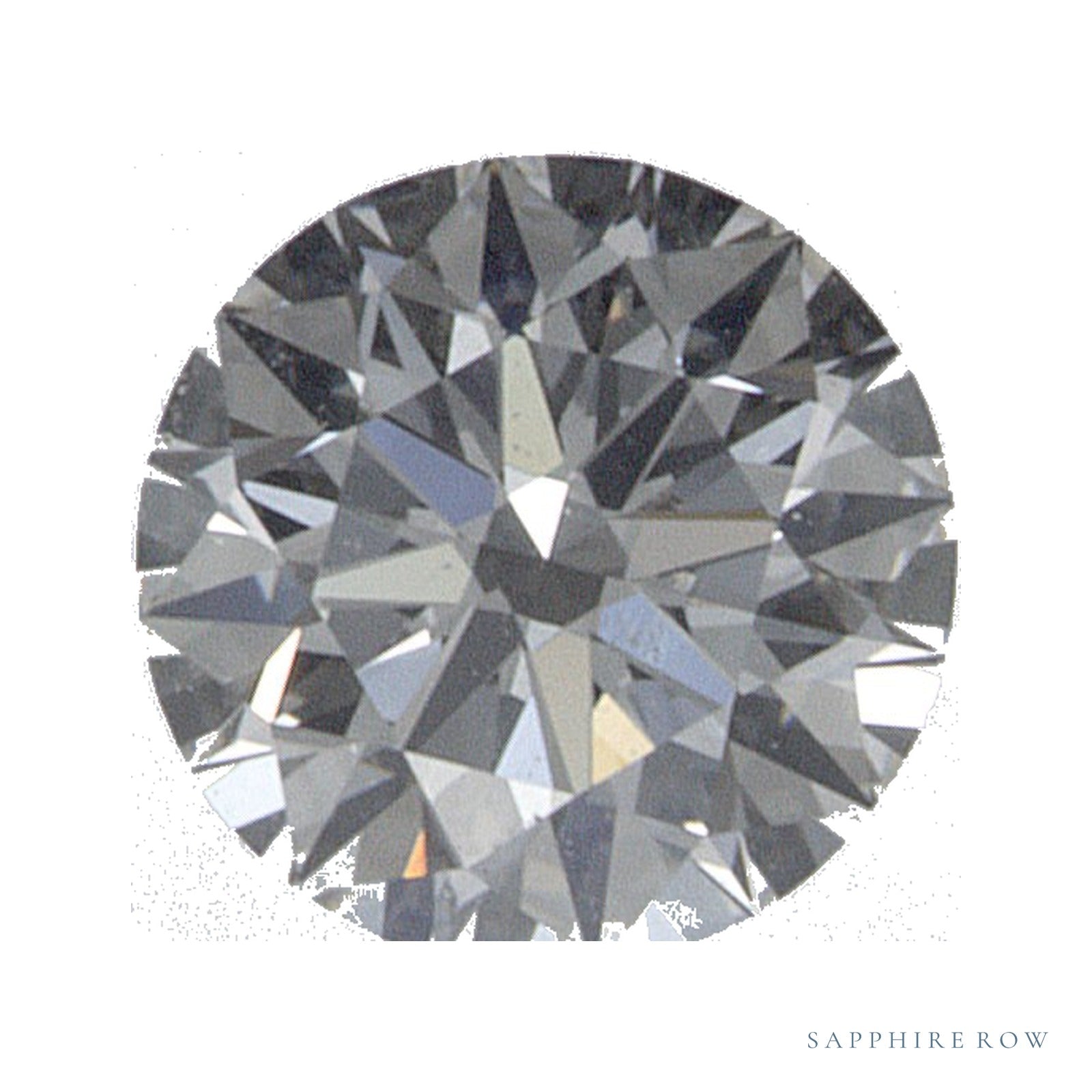 0.32 ct Round Natural Diamond – G VS2 – Faceted Cut – GIA Certified — Sapphire Row · cut4