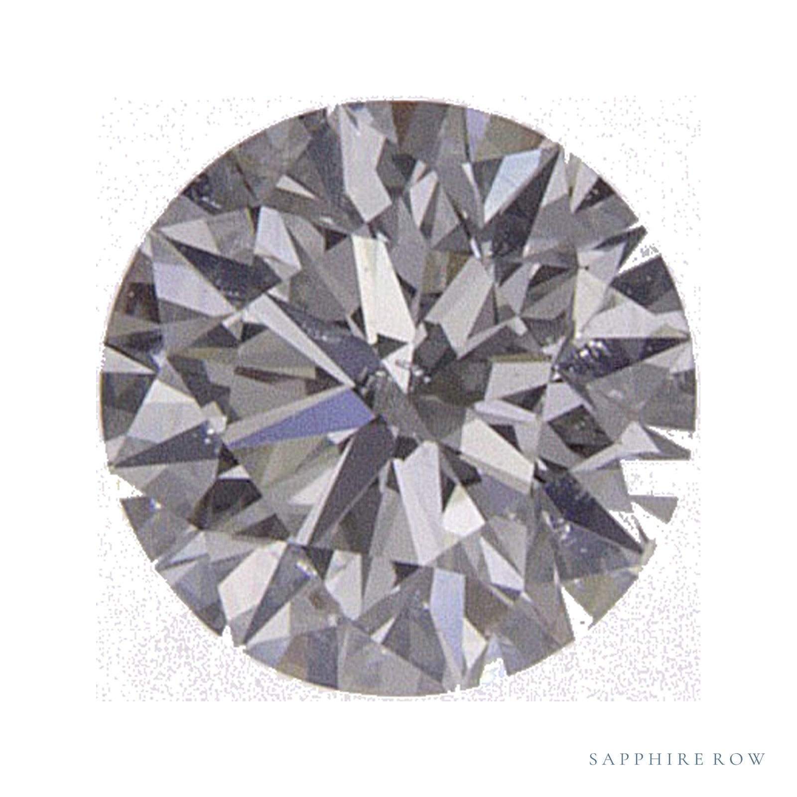 0.30 ct natural diamond, round cut | Sapphire Row · cut4