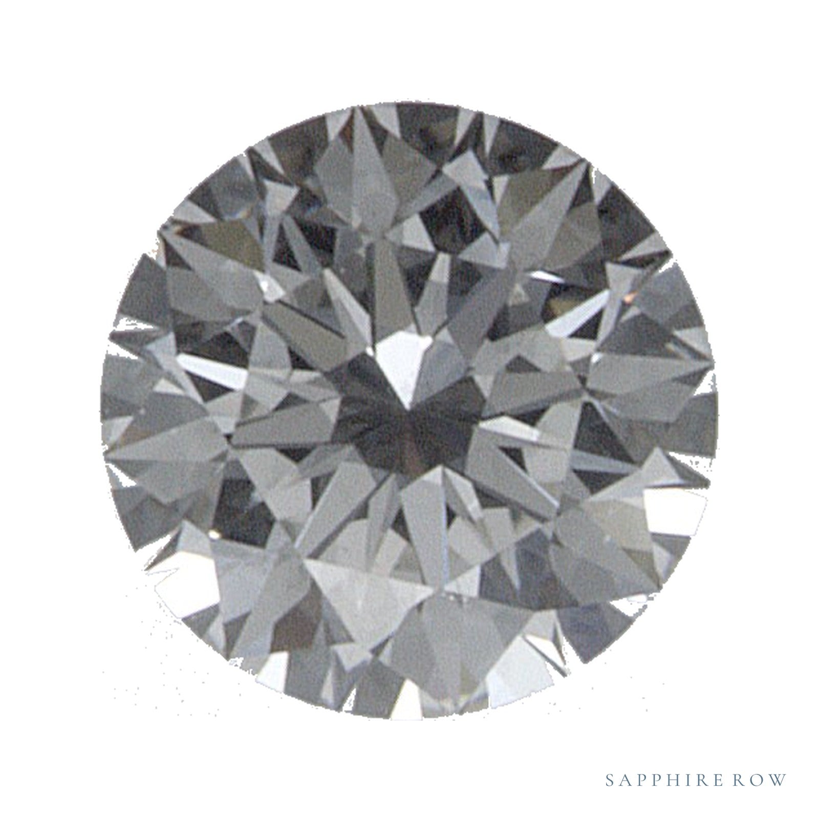 0.30 ct Round Natural Diamond – G VS2 – Faceted Cut – GIA Certified — Sapphire Row · cut4