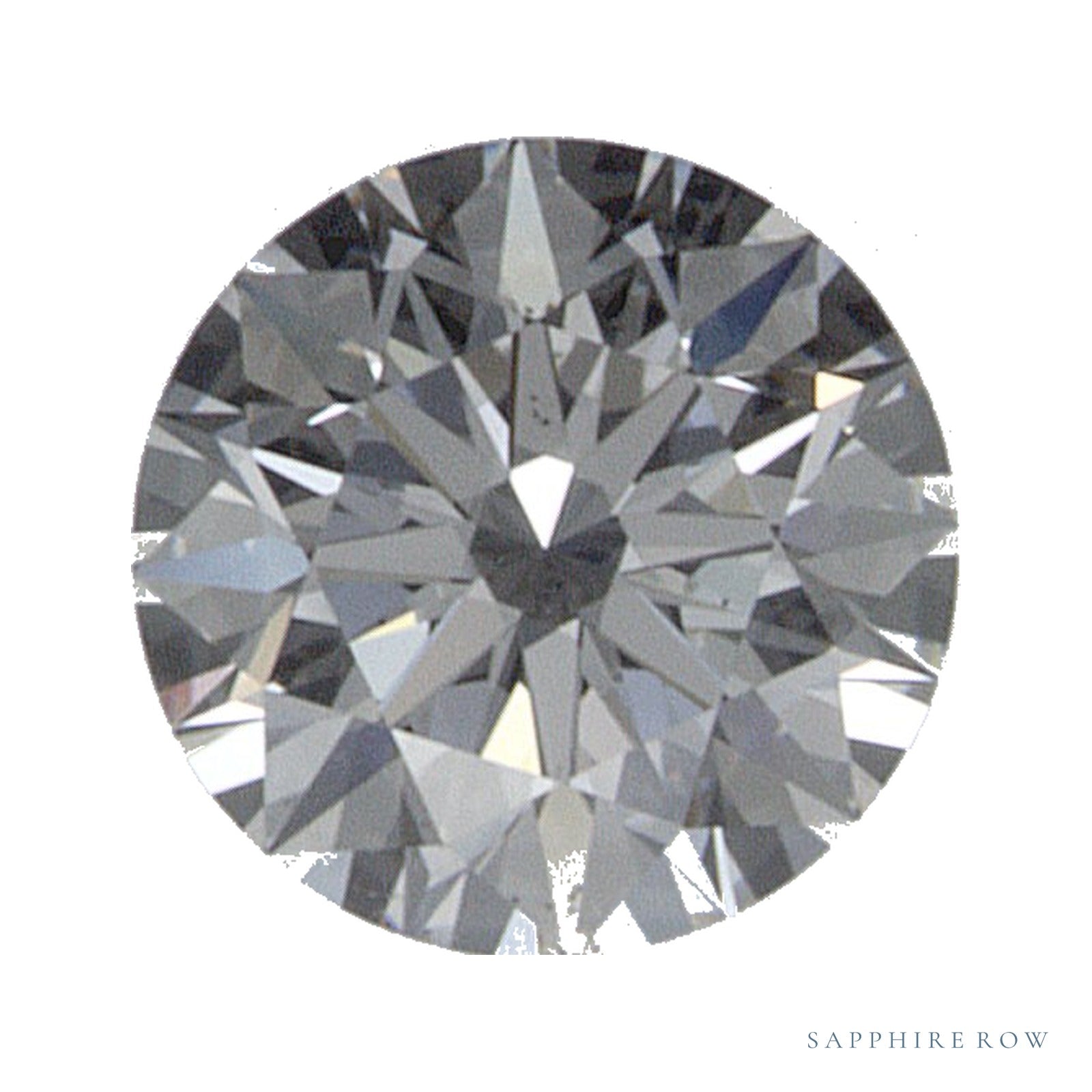 0.30 ct natural diamond, round cut | Sapphire Row · cut4