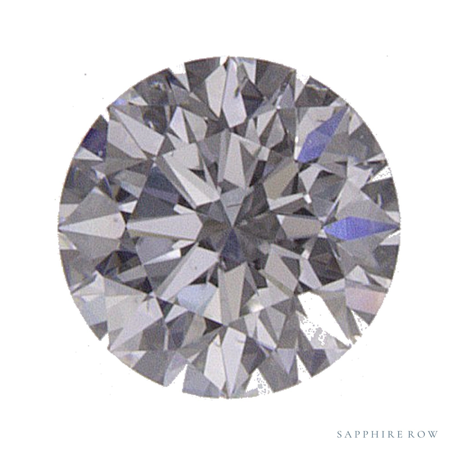 0.30 ct Round Natural Diamond – F SI1 – Faceted Cut – GIA Certified — Sapphire Row · cut4