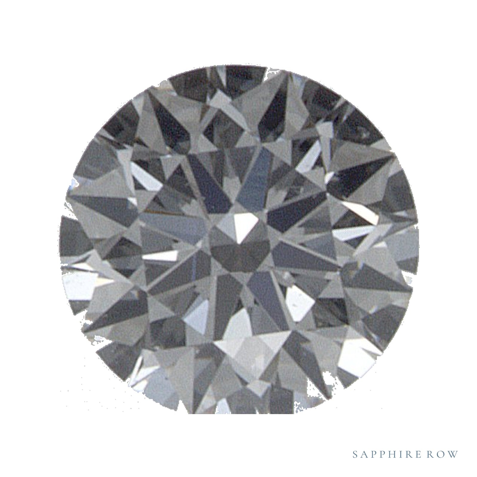 0.30 ct Round Natural Diamond – G SI1 – Faceted Cut – GIA Certified — Sapphire Row · cut4