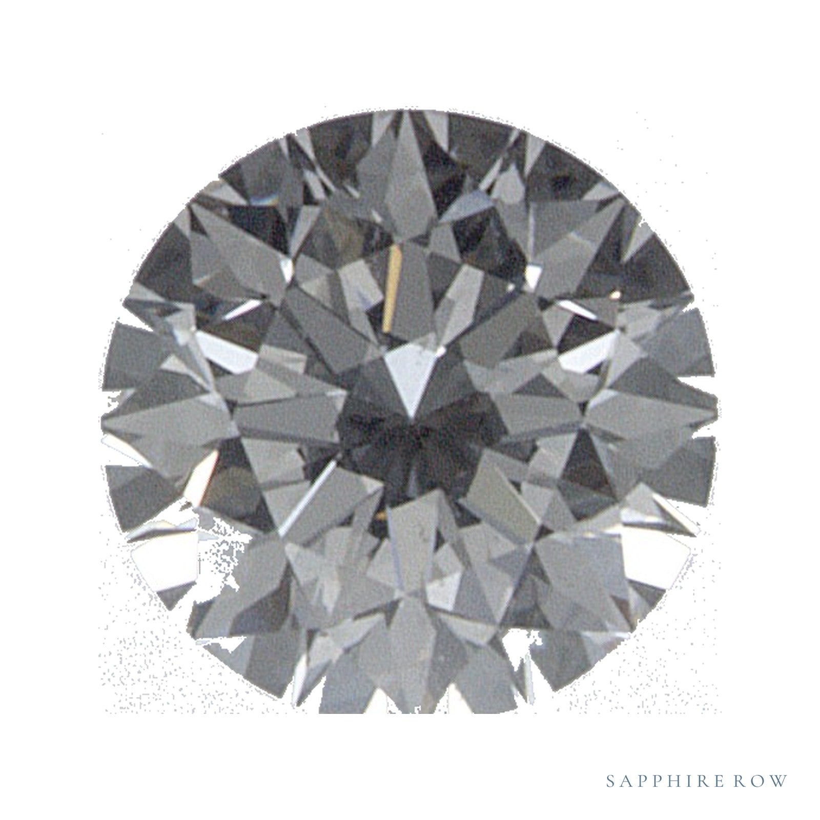 0.30 ct Round Natural Diamond – G SI1 – Faceted Cut – GIA Certified — Sapphire Row · cut4
