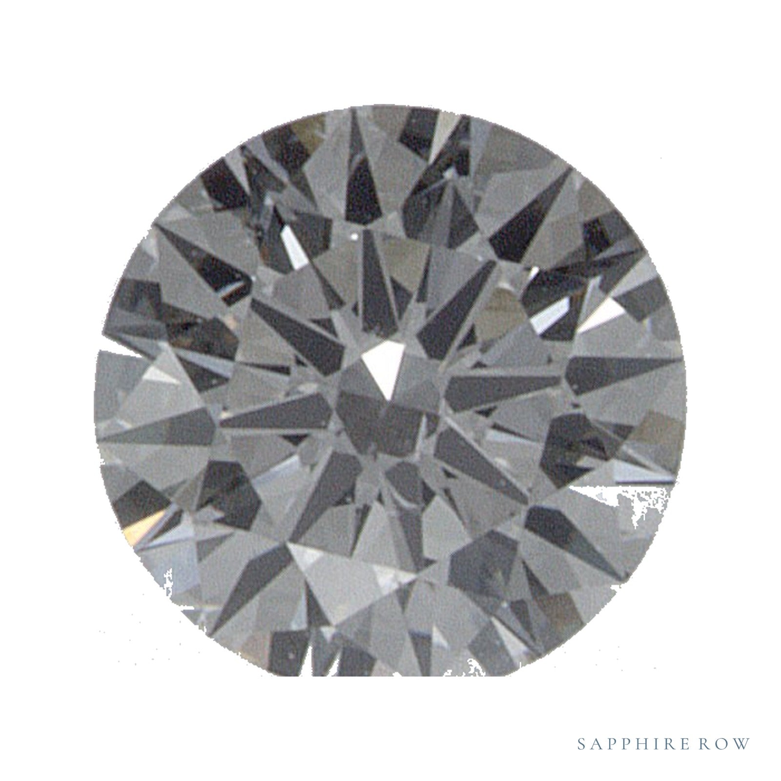 0.30 ct Round Natural Diamond – G SI1 – Faceted Cut – GIA Certified — Sapphire Row · cut4