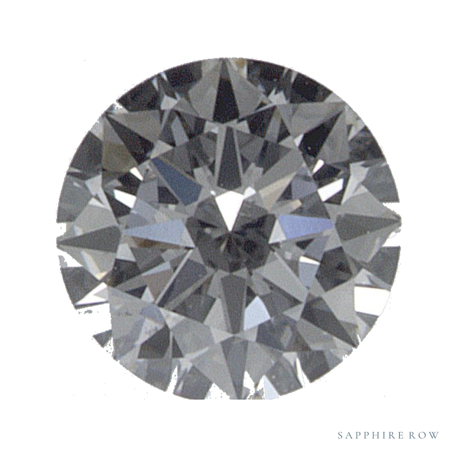 0.30 ct Round Natural Diamond – G SI1 – Faceted Cut – GIA Certified — Sapphire Row · cut4