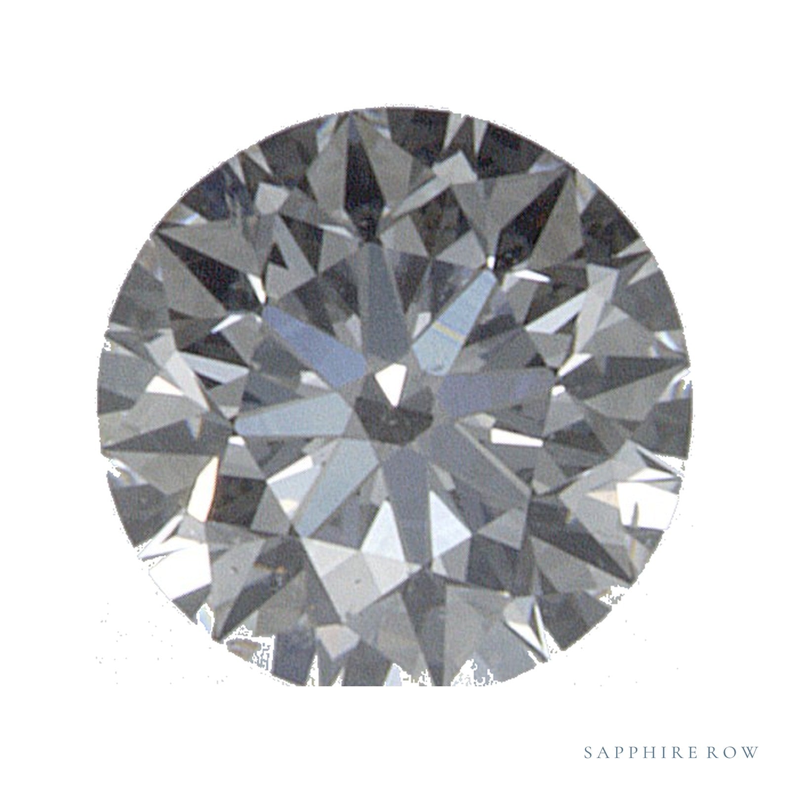 0.30 ct Round Natural Diamond – G SI1 – Faceted Cut – GIA Certified — Sapphire Row · cut4