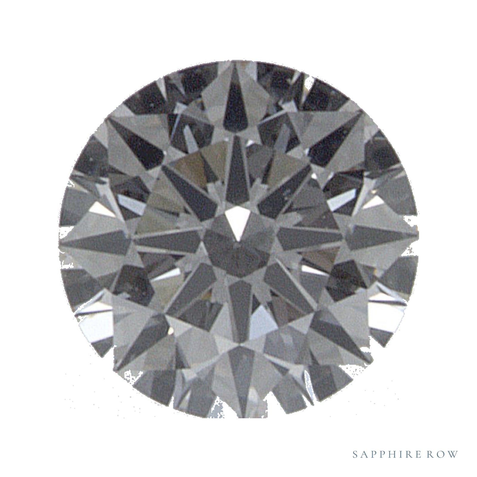 0.30 ct Round Natural Diamond – G SI1 – Faceted Cut – GIA Certified — Sapphire Row · cut4