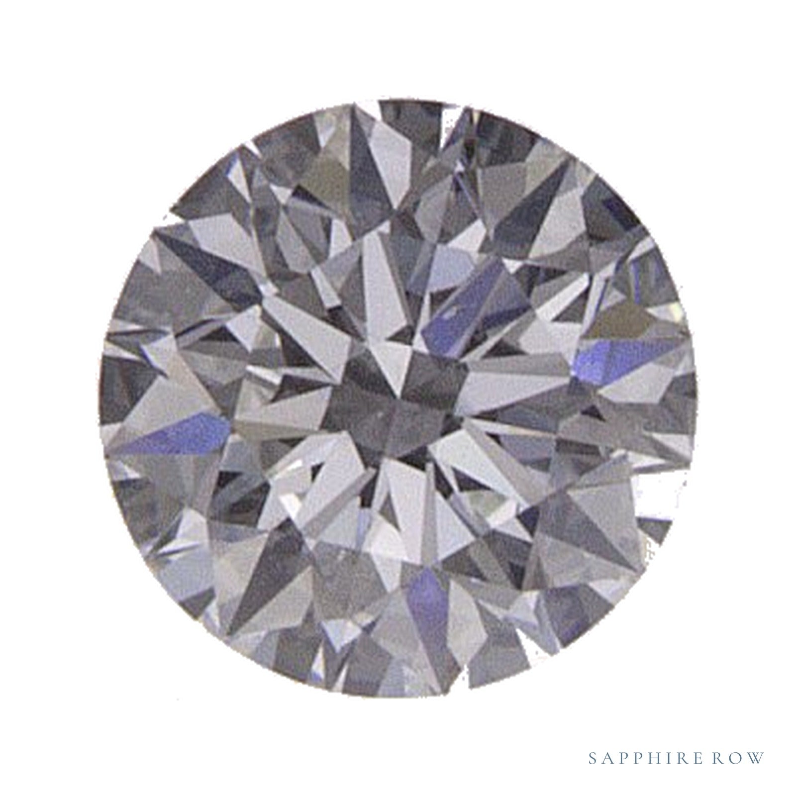0.30 ct natural diamond, round cut | Sapphire Row · cut4