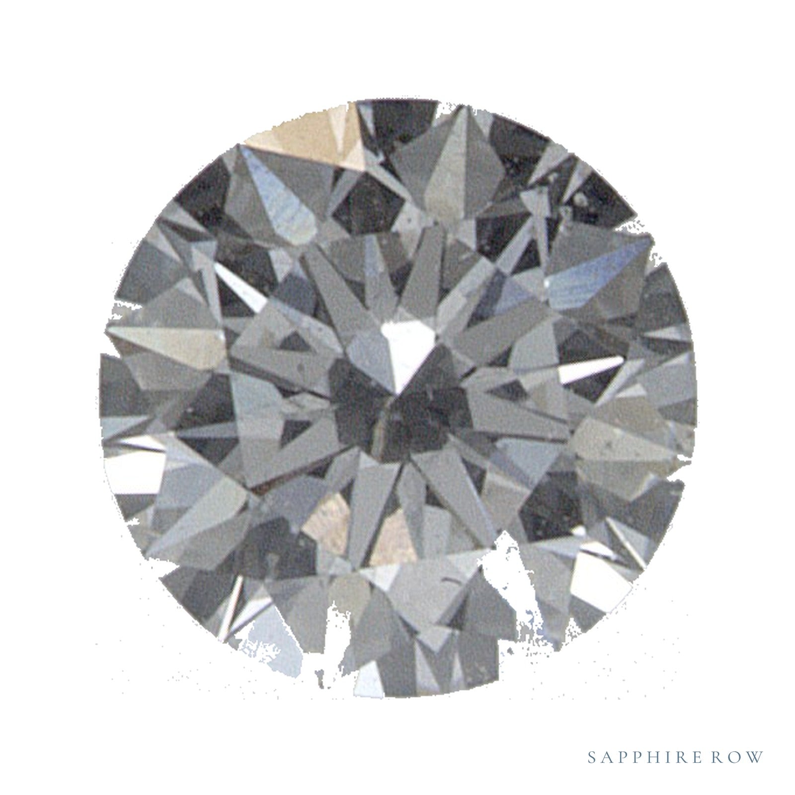 0.30 ct natural diamond, round cut | Sapphire Row · cut4
