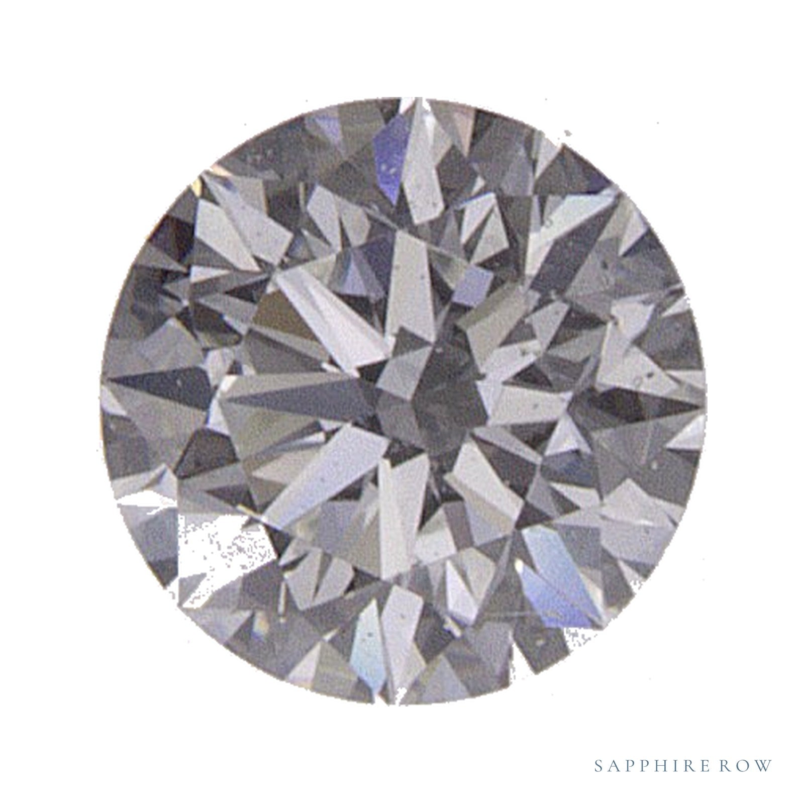 0.30 ct natural diamond, round cut | Sapphire Row