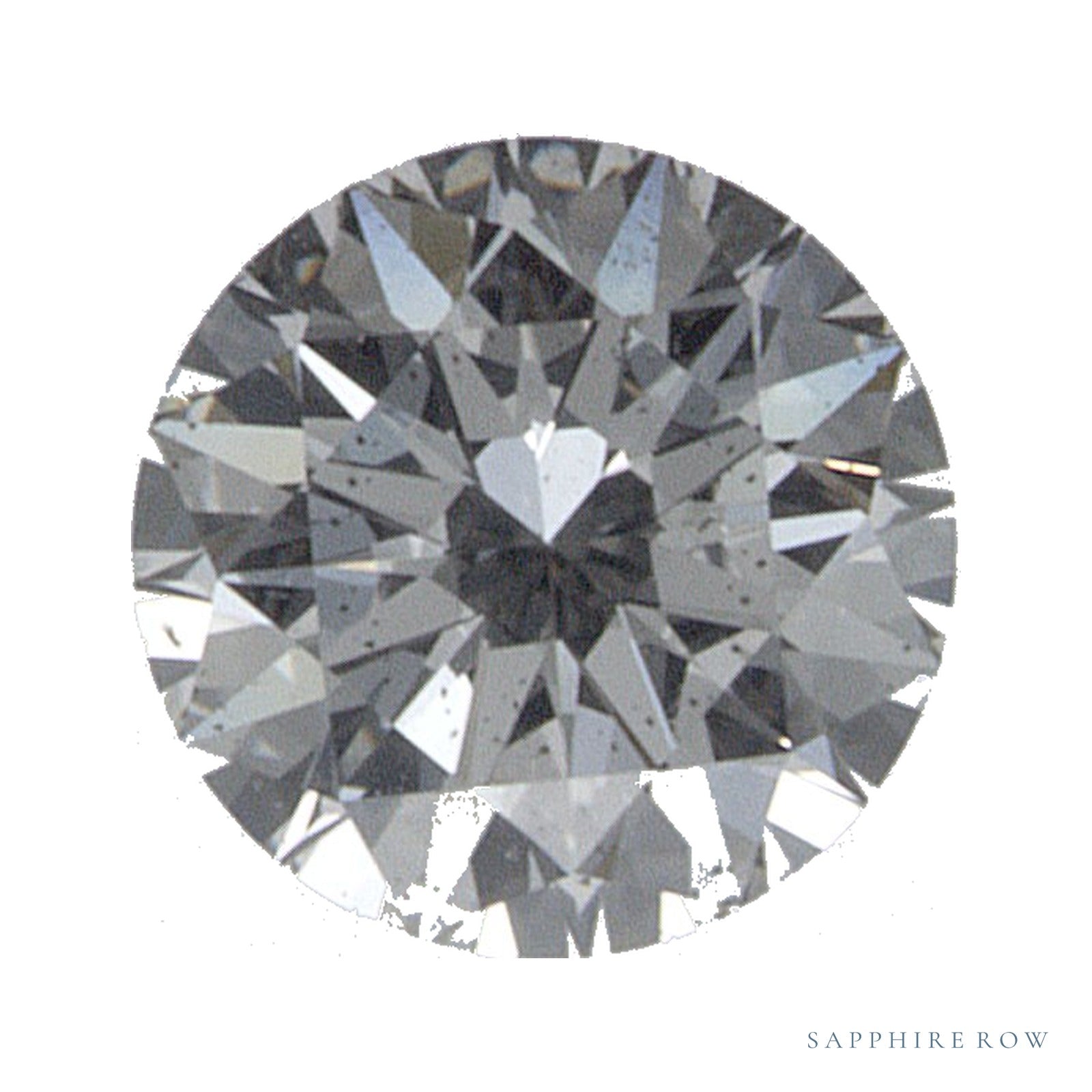 0.30 ct Round Natural Diamond – G SI2 – Faceted Cut – GIA Certified — Sapphire Row · cut4
