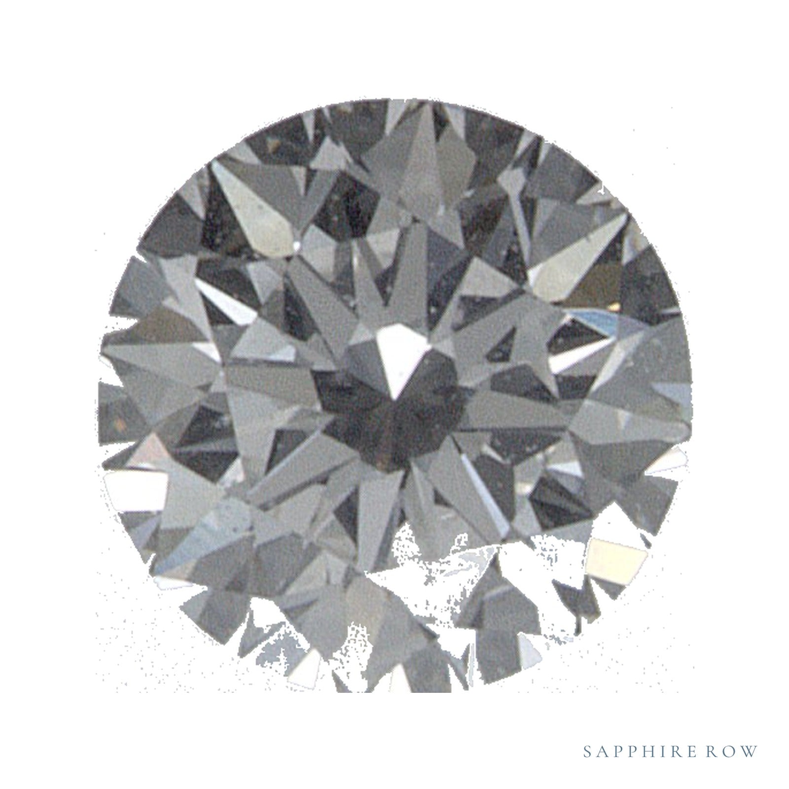 0.30 ct Round Natural Diamond – G SI2 – Faceted Cut – GIA Certified — Sapphire Row · cut4