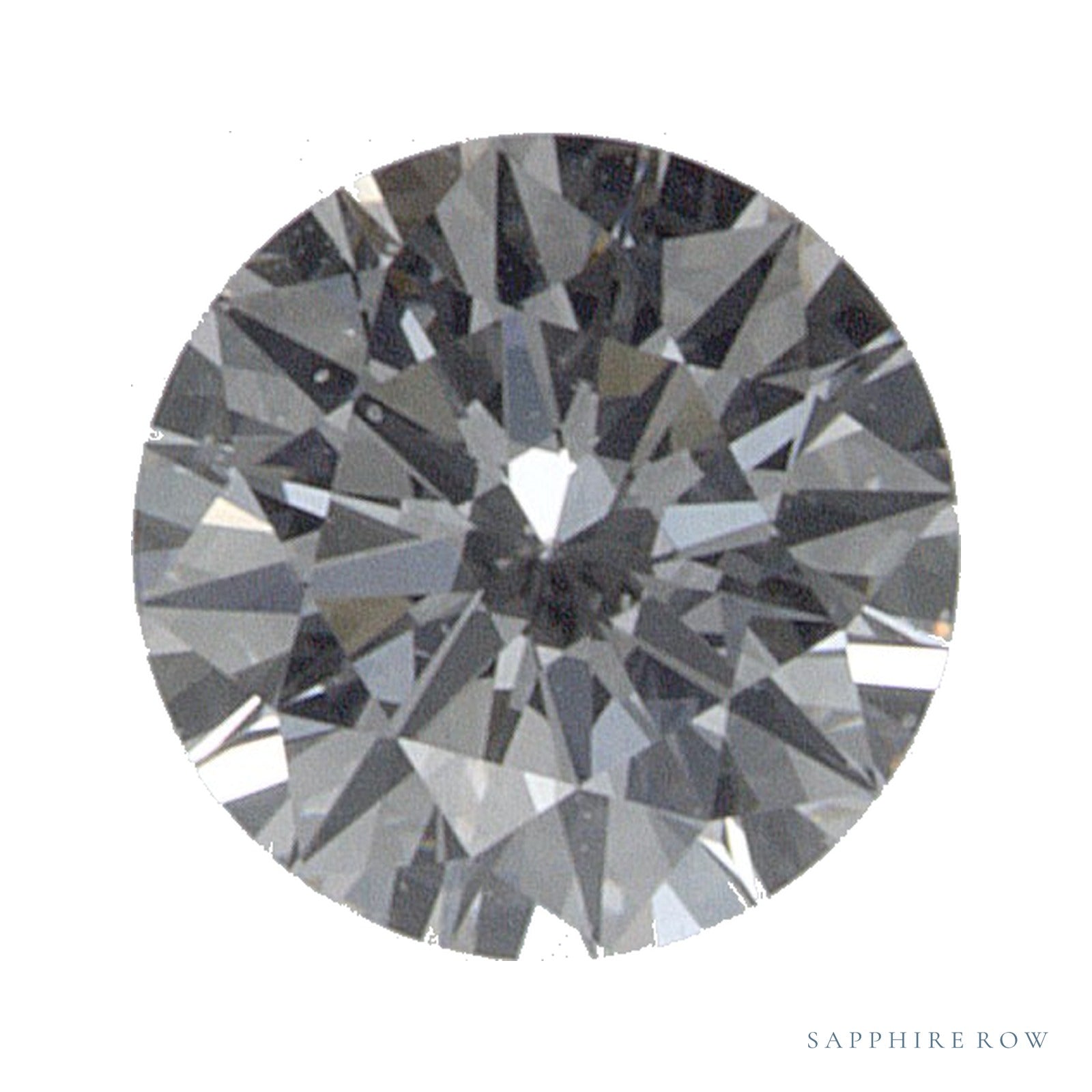 0.30 ct Round Natural Diamond – G SI1 – Faceted Cut – GIA Certified — Sapphire Row · cut4