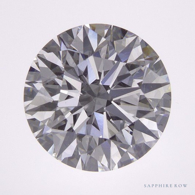 2.77 ct lab-grown diamond, round cut | Sapphire Row · cut7