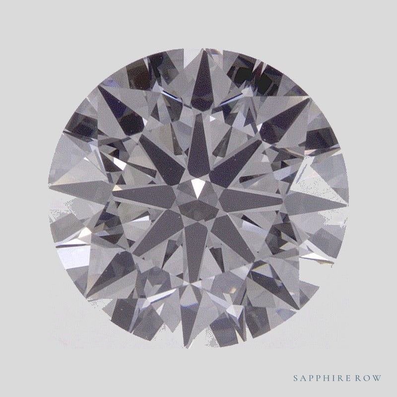 2.59 ct lab-grown diamond, round cut | Sapphire Row · cut4 · cut5