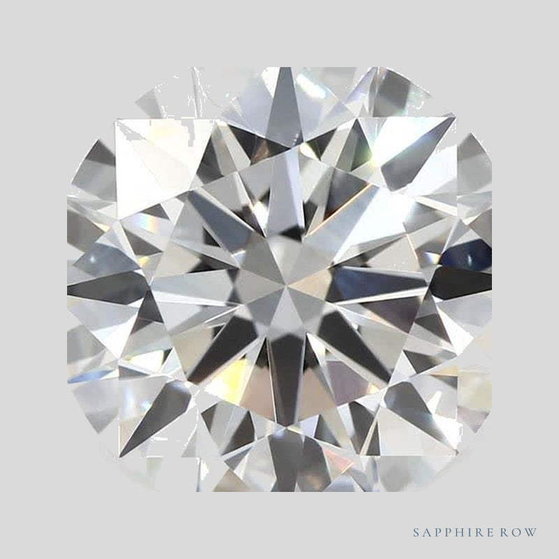 2.78 ct lab-grown diamond, round cut | Sapphire Row · cut4 · cut5