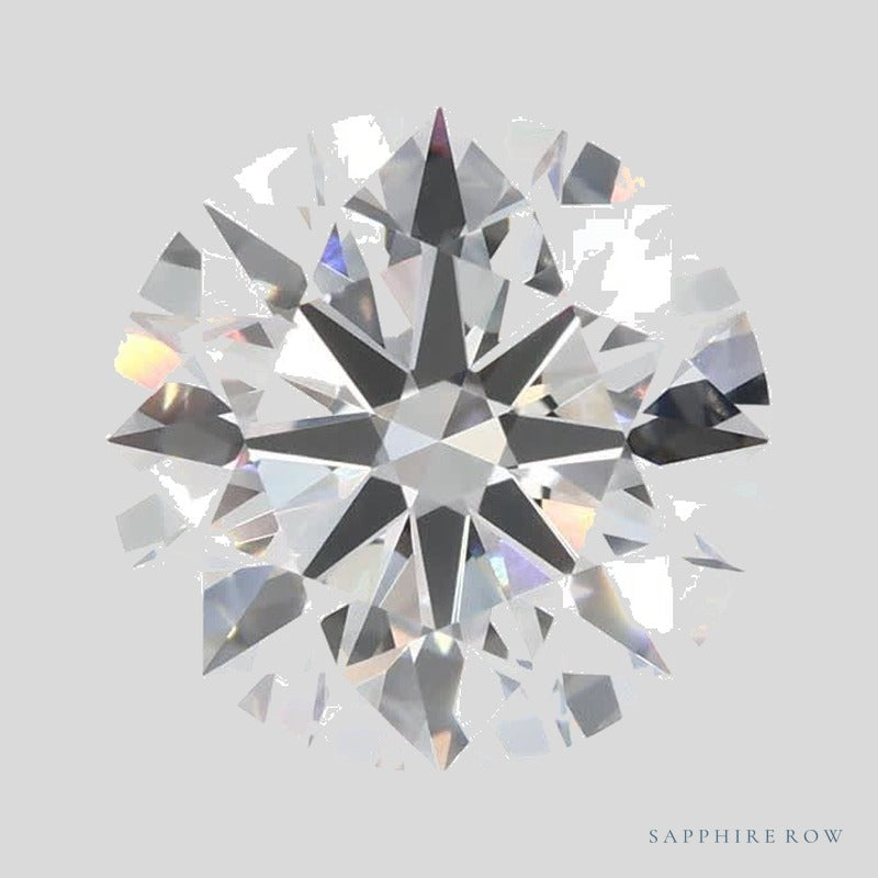 2.51 ct lab-grown diamond, round cut | Sapphire Row · cut4 · cut5
