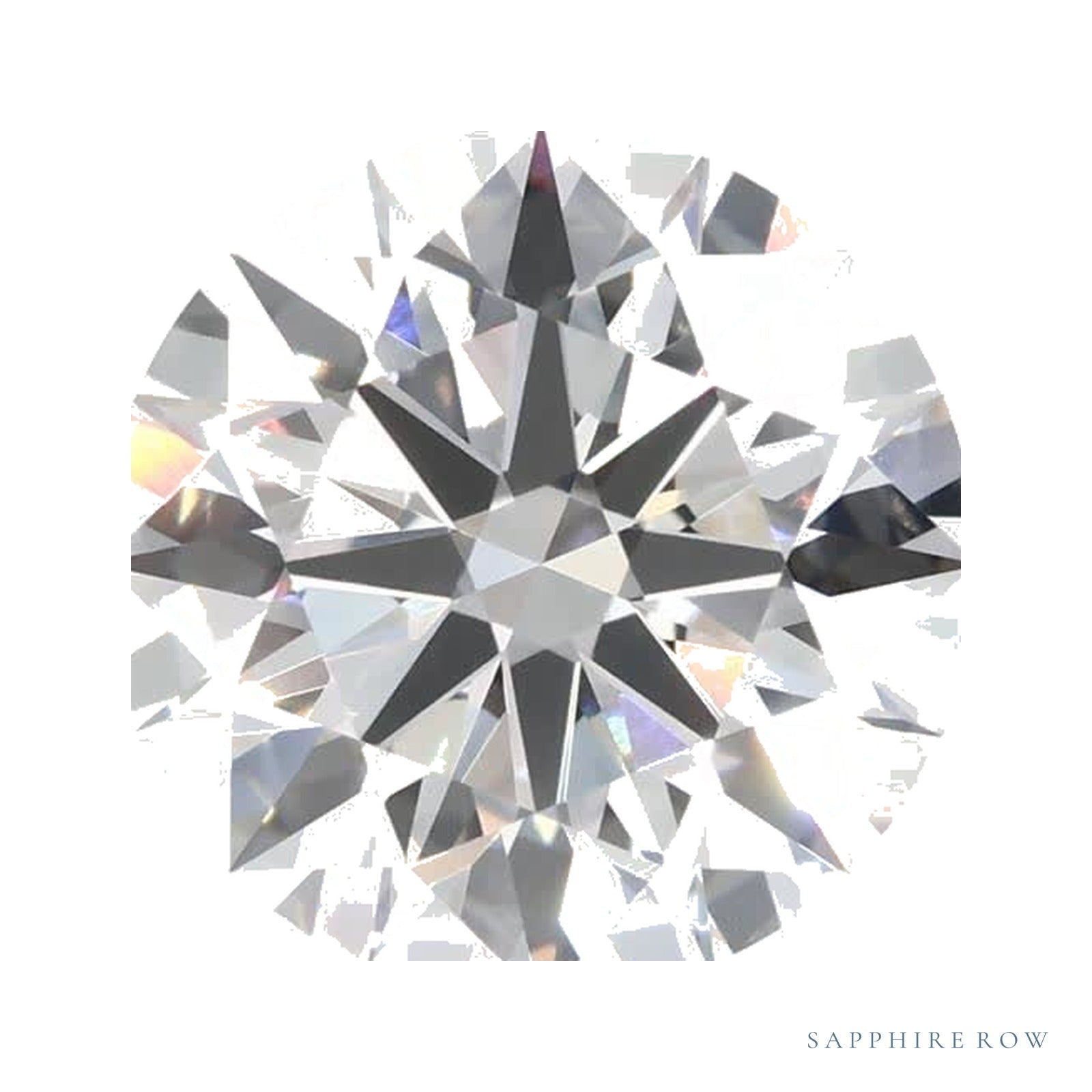 2.51 ct lab-grown diamond, round cut | Sapphire Row · cut4