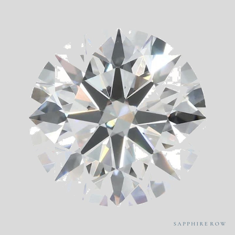 2.50 ct lab-grown diamond, round cut | Sapphire Row · cut4 · cut5