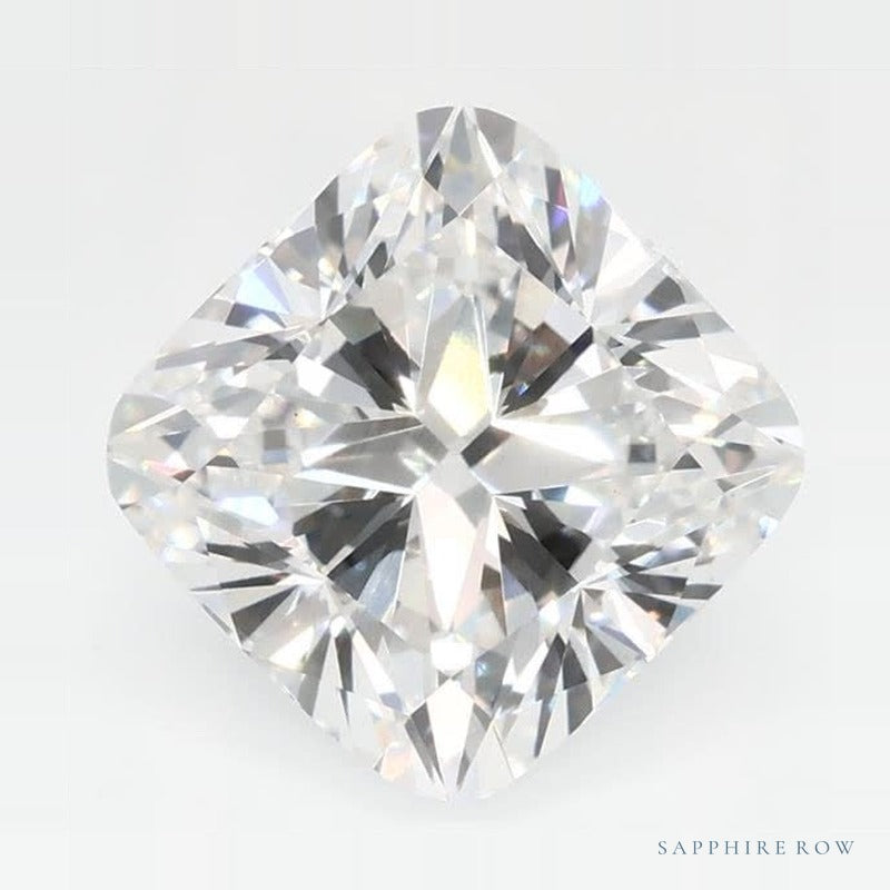 2.08 ct lab-grown diamond, cushion cut | Sapphire Row · cut7