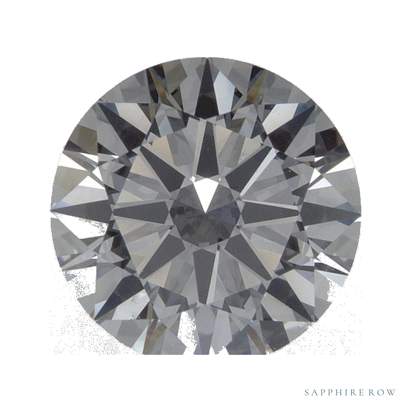 2.01 ct natural diamond, round cut | Sapphire Row · cut4