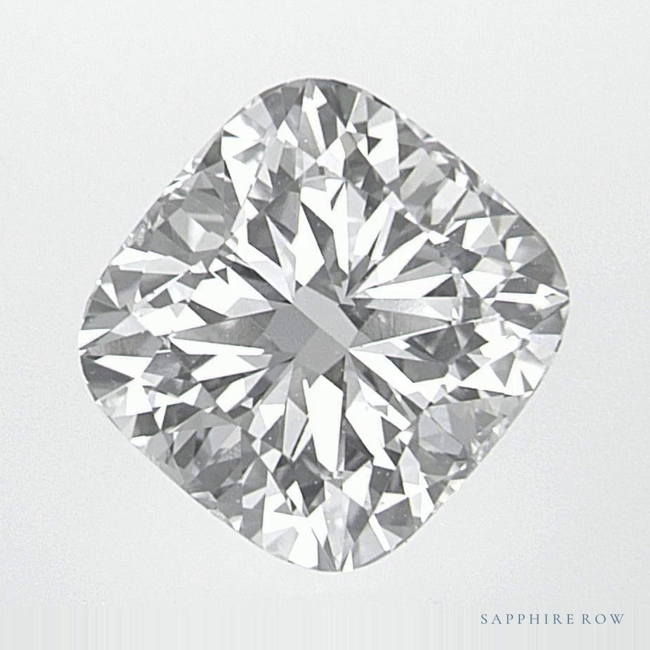 2.01 ct lab-grown diamond, cushion cut | Sapphire Row · cut7