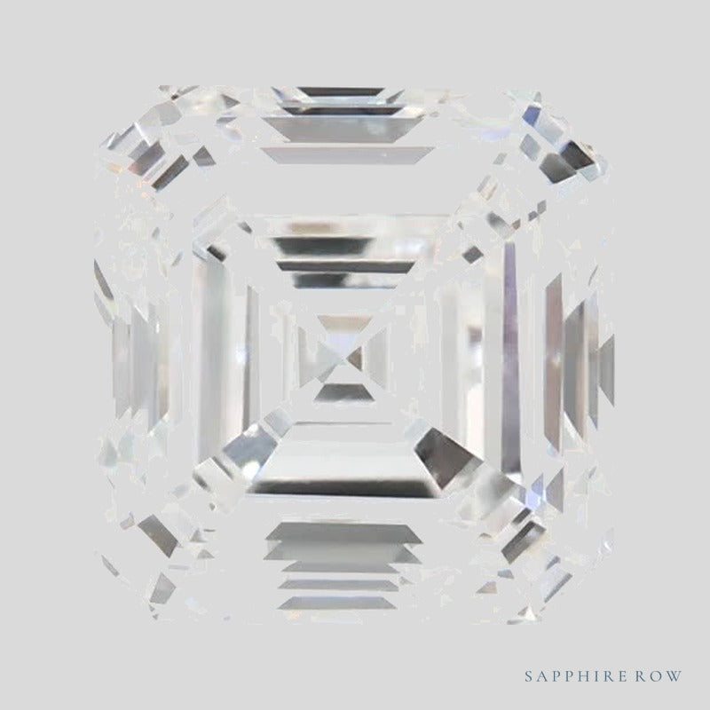 1.99 ct lab-grown diamond, asscher cut | Sapphire Row · cut4 · cut5