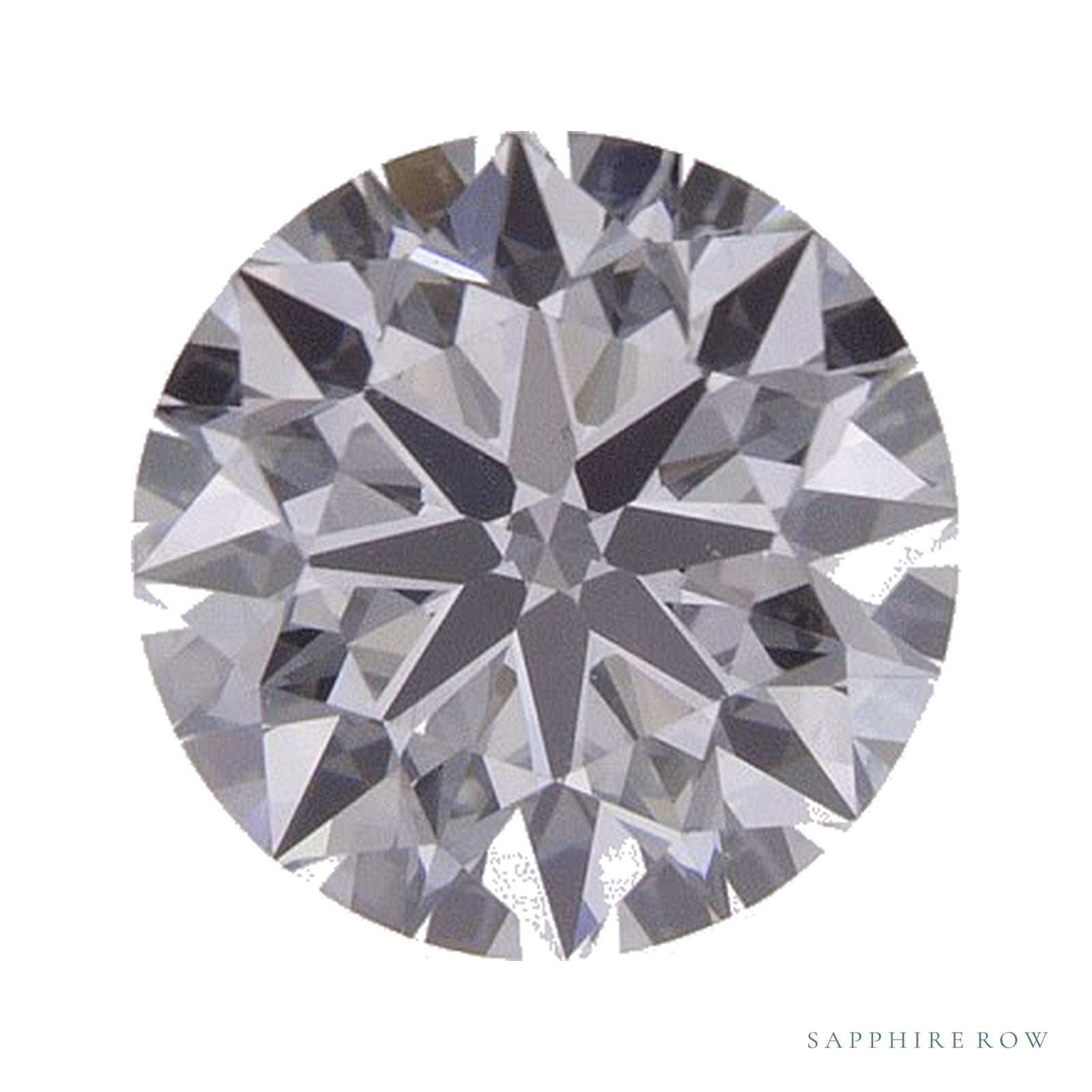 1.20 ct lab-grown diamond, round cut | Sapphire Row · cut4