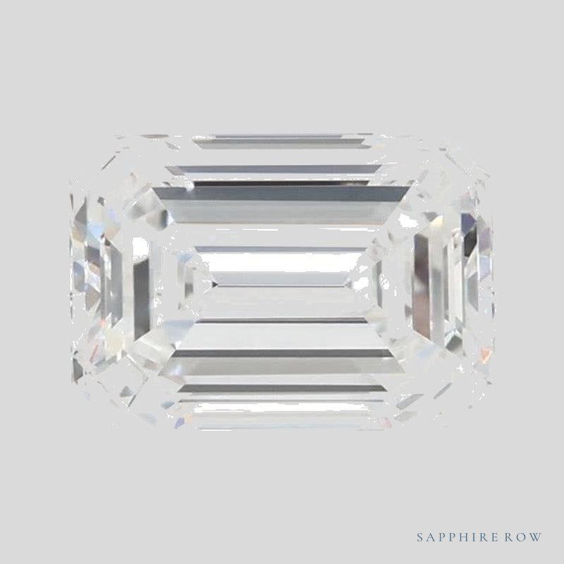 1.02 ct lab-grown diamond, emerald cut | Sapphire Row · cut4 · cut5